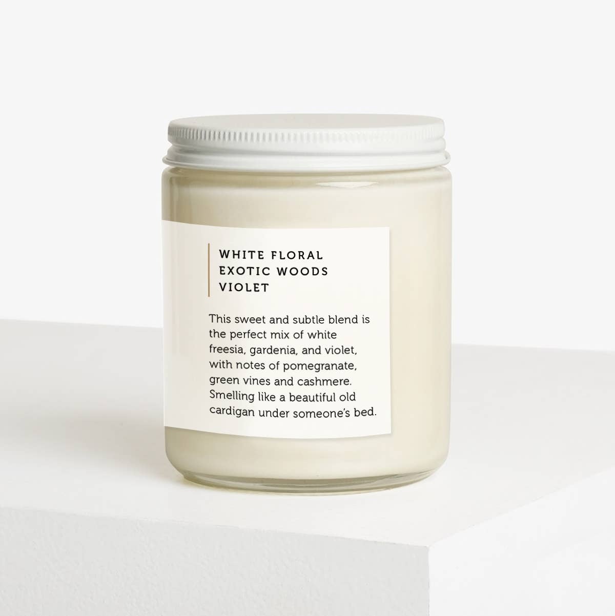 Taylor's Cardigan Soy Wax Candle | Nice Shirt Co.